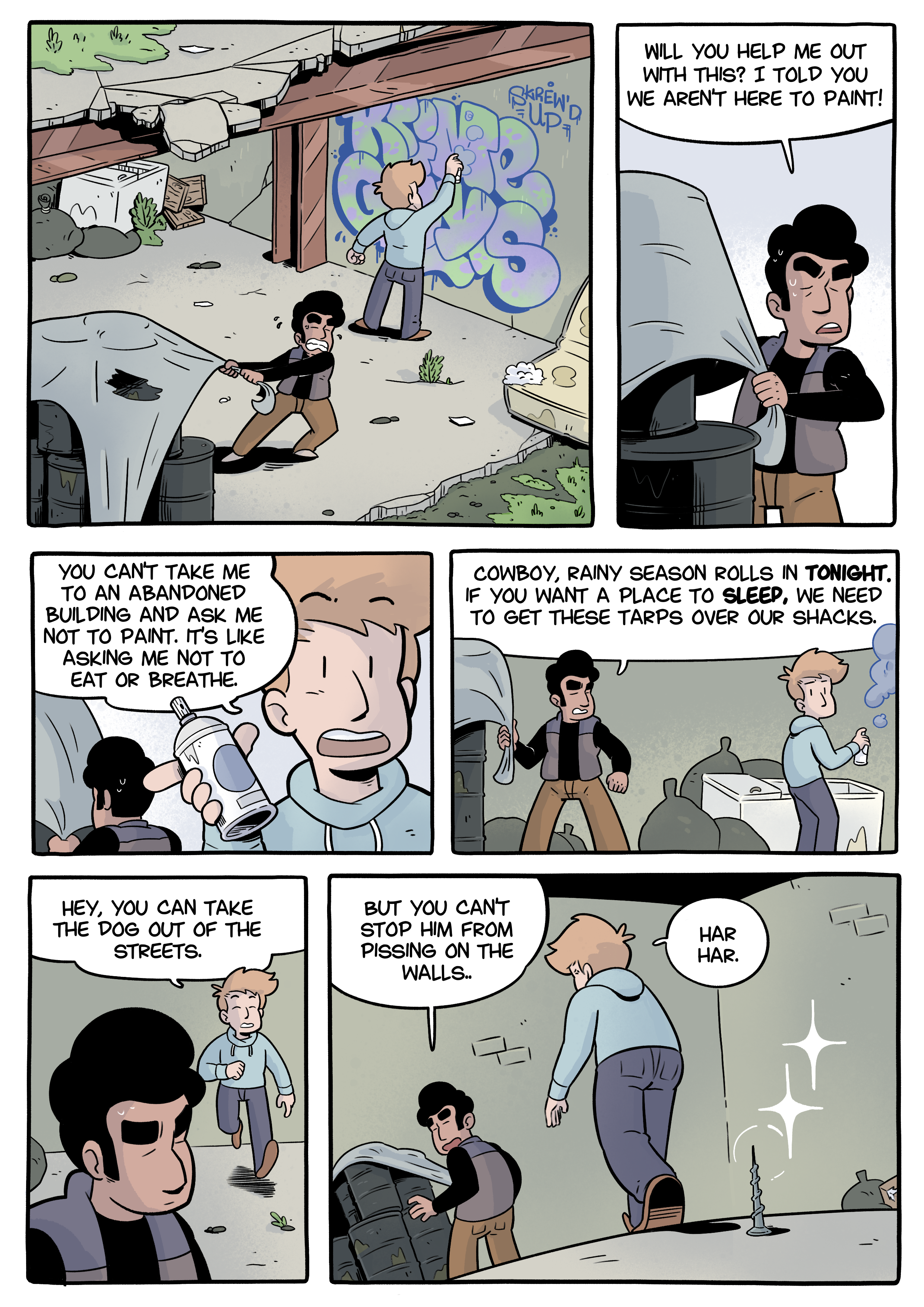 #397 You Can’t Take the Wall Out of the Piss